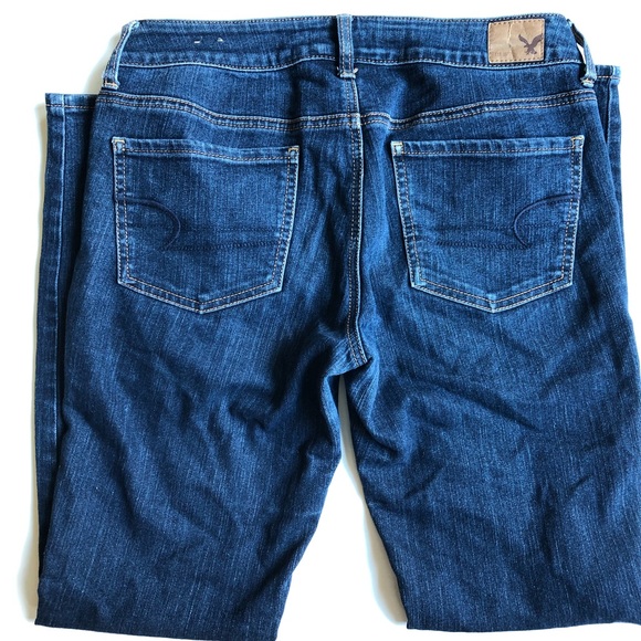 American Eagle Outfitters Denim Jeggings Size 8 - Picture 2 of 9